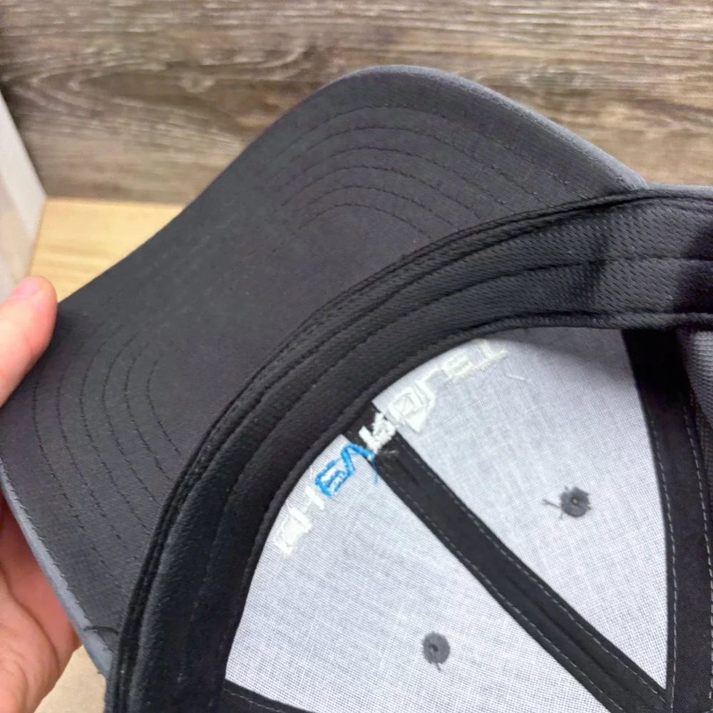 Chevrolet Hat Cap Strap Back Gray EV Logo Electric‎ Vehicle Automotive Promo Adj